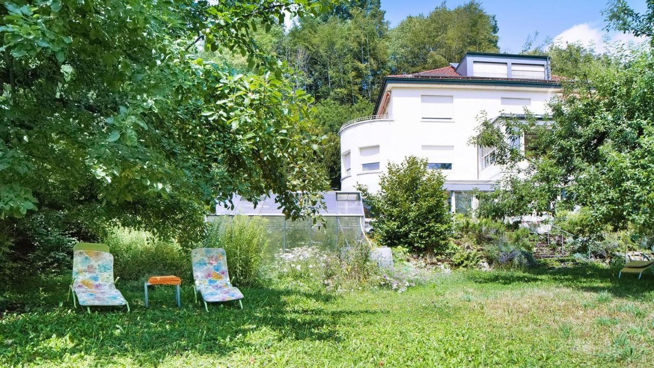 Ferienwohnung Zum Goldenen Kopf エルツァッハ エクステリア 写真