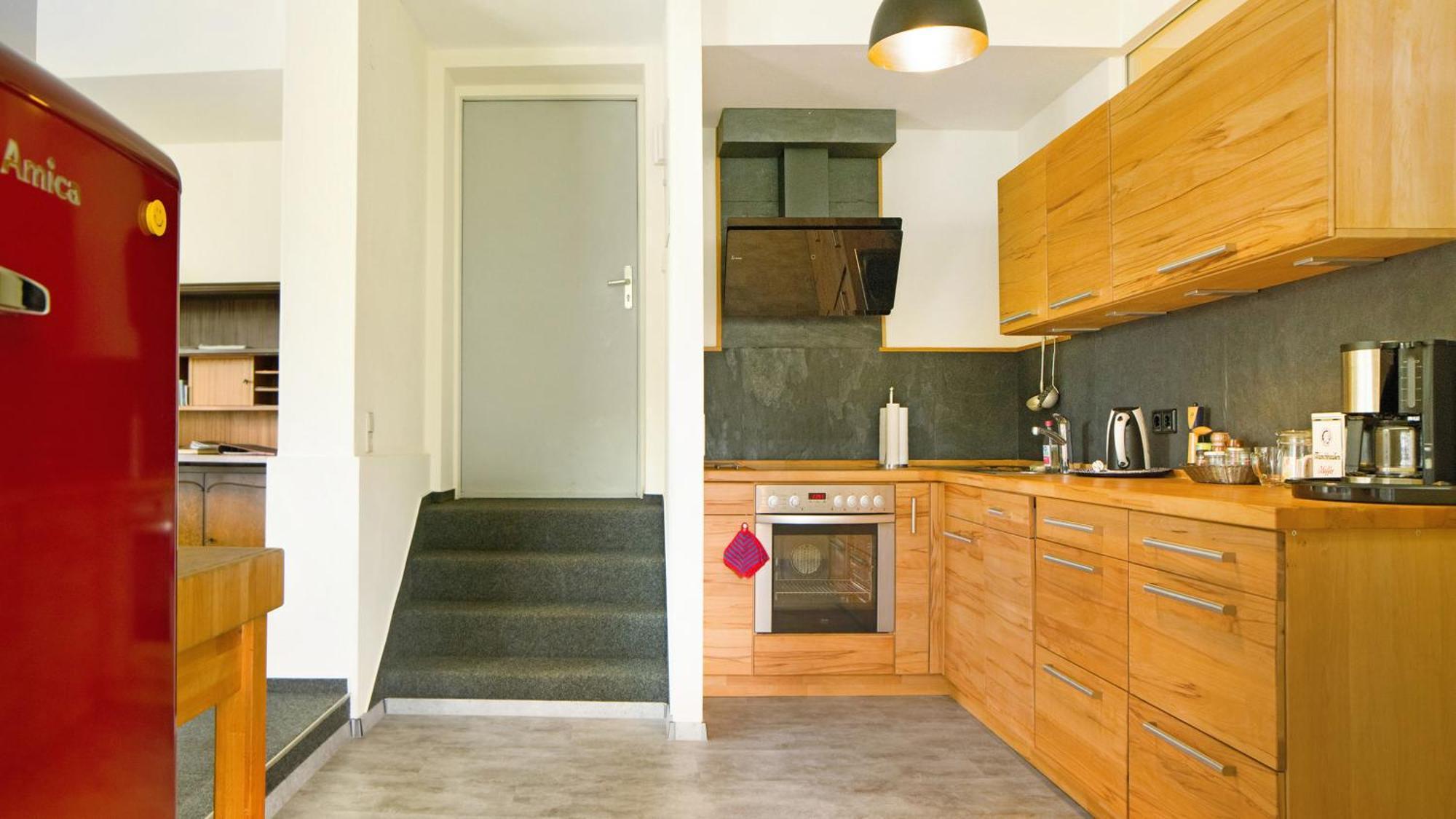 Ferienwohnung Zum Goldenen Kopf エルツァッハ エクステリア 写真