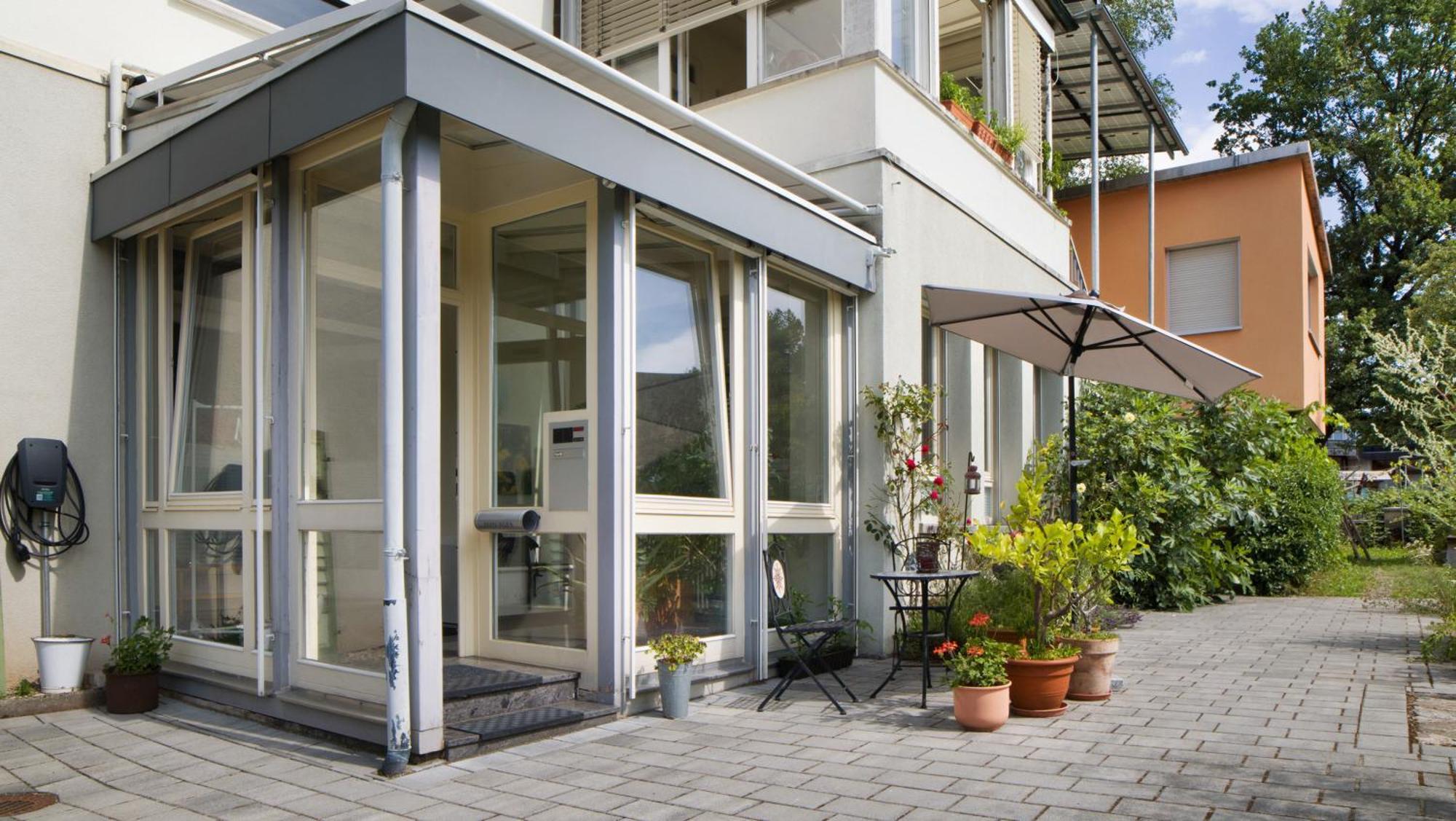 Ferienwohnung Zum Goldenen Kopf エルツァッハ エクステリア 写真